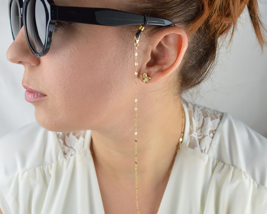 Dainty Gold Filled Sunglasses Chain